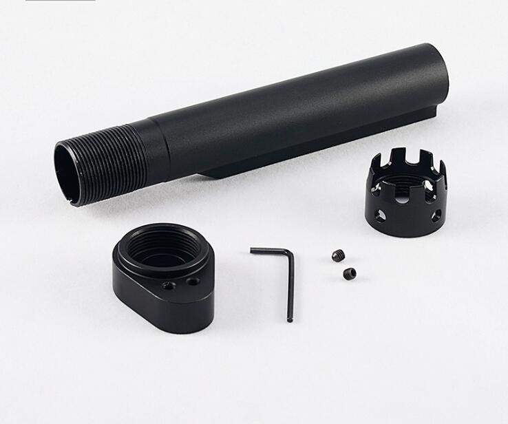 JM J8 J9 Metal Buffer Tube Buttstock Core-Buttstocks-Jin Ming-JM J8-black-Kublai
