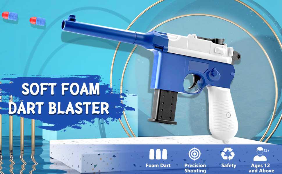 Mauser C96 Foam Dart Blaster (US Stock)-foam blaster-Biu Blaster-Biu Blaster