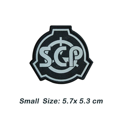 Special Containment Procedures Foundation Secure Contain Protect SCP Patches IR Badges Embroidery Applique-Tactical Accessories-Kublai-G-Kublai