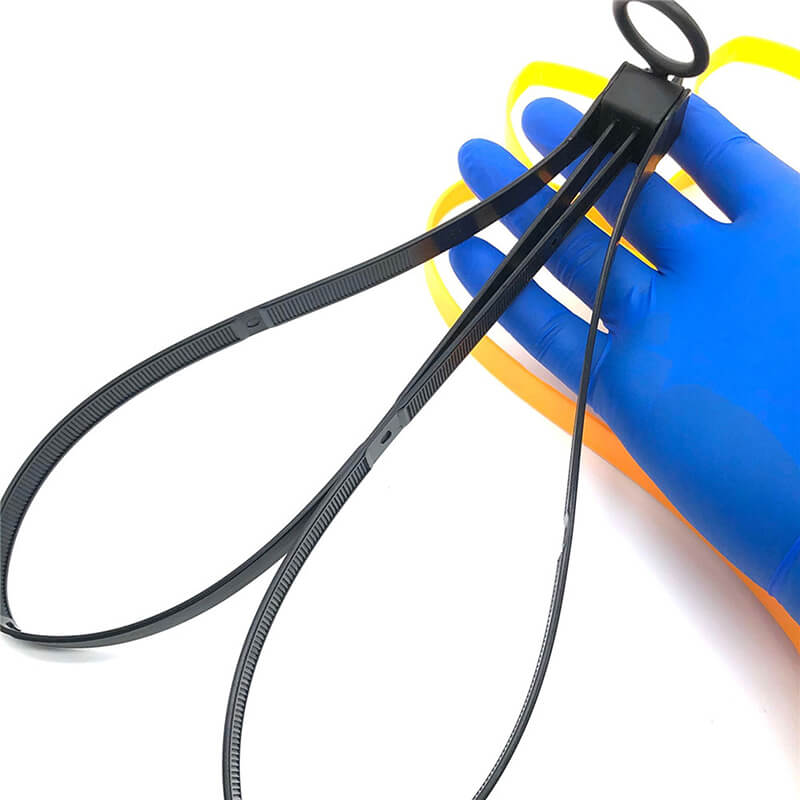 Nylon Cable Ties CS Outdoor Plastic Police Handcuffs Double Flex Cuffs Disposable Professional Zip Tie-Tactical Accessories-Kublai-Kublai