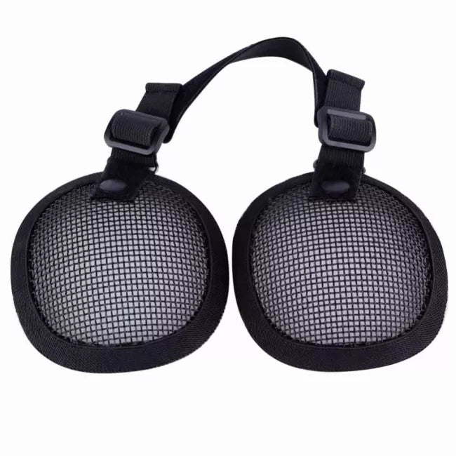 WST Tactical Steel Net Ear Protection-玩具/游戏-Biu Blaster-black-Biu Blaster