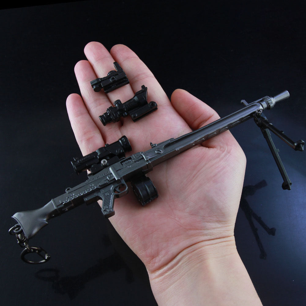PUBG MG3 Machine Gun Keychain-Toy Gun Keychains-Kublai-Kublai