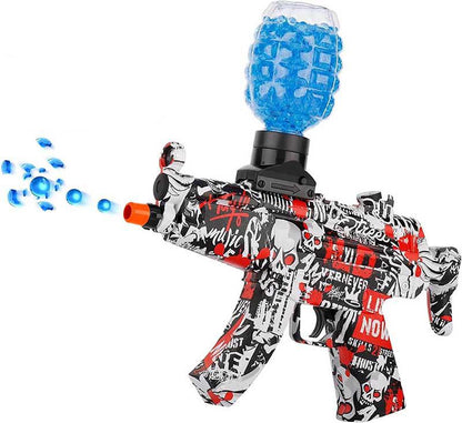 Mini MP5 Splatter Ball Electric Gel Blaster Toy Using 6-7mm Gel Balls-gel blaster-Biu Blaster-red-Uenel