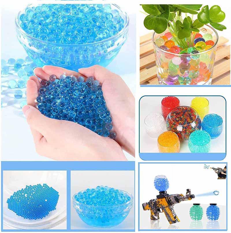 8 Packs 7-8mm Gel Ball Beads Refill with 8 Colors (US Stock)-water beads-Kublai-Kublai