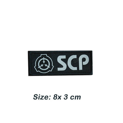 Special Containment Procedures Foundation Secure Contain Protect SCP Patches IR Badges Embroidery Applique-Tactical Accessories-Kublai-D-Kublai