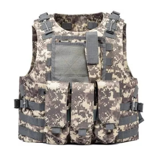 Multifunction Lightweight Molle Amphibious Tactical Vest-玩具/游戏-Biu Blaster-acu-Biu Blaster