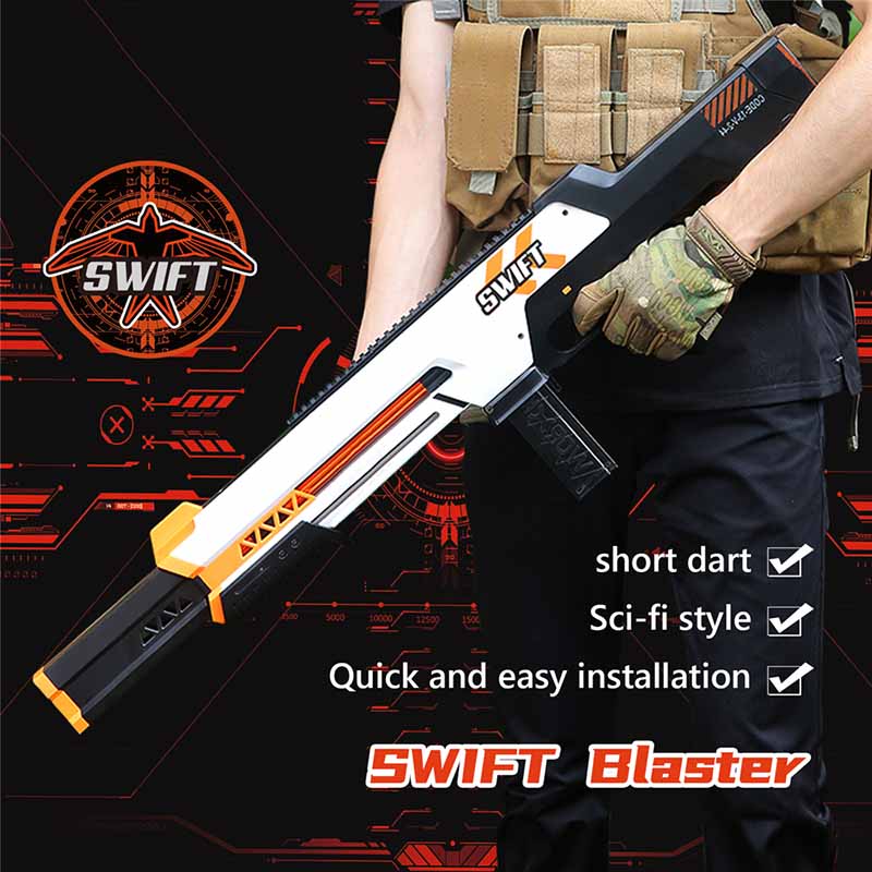 Worker Swift Foam Dart Blaster-foam blaster-Biu Blaster-Biu Blaster