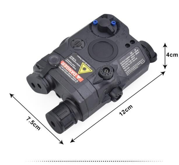 Element LA PEQ15 Battery Box - Red Laser/ Flashlight/ IR Lenes-Tactical Flashlights-Kublai-Kublai