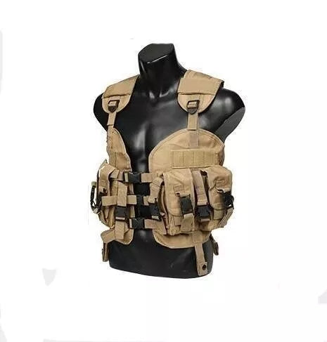 US 97 Navy Seal Hydration Bag Combat Vest-玩具/游戏-Biu Blaster-tan-Biu Blaster