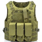 Multifunction Lightweight Molle Amphibious Tactical Vest-玩具/游戏-Biu Blaster-green-Biu Blaster