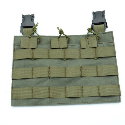 Tactical MOLLE Front Flap Tactical Vest Triple Front Panel-tactical gears-Biu Blaster-a-Uenel