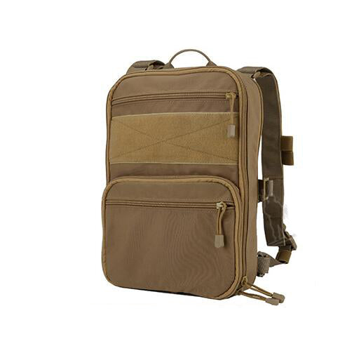 D3 Flatpack Molle Tactical Backpack 1000D-bag-Biu Blaster-tan-Biu Blaster