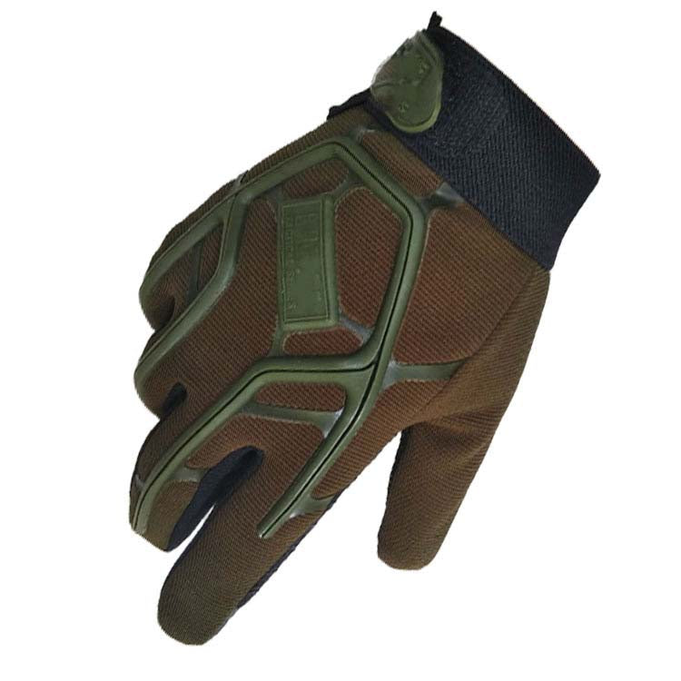Breathable Anti-slip Military Full Finger Tactical Gloves-clothing-Biu Blaster-army green-Biu Blaster