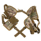 Universal Horizontal Shoulder Armpit Holster Double Mag Pouch-holster-Biu Blaster-camouflage-Biu Blaster