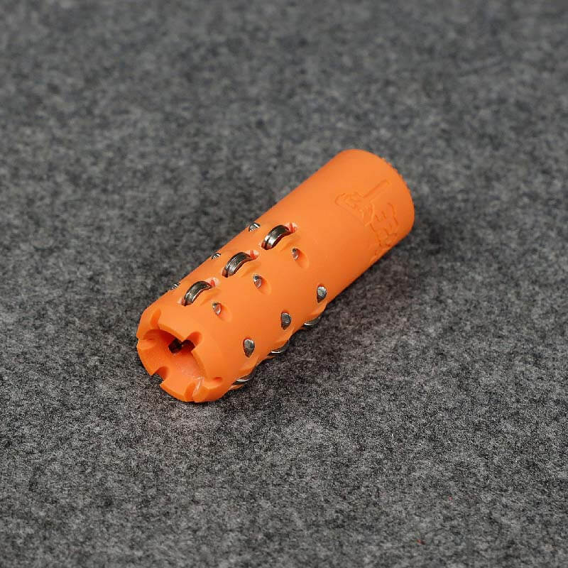 Nerf Bearing SCAR Barrel 16mm-nerf mod-Biu Blaster-orange-5 degree-Biu Blaster