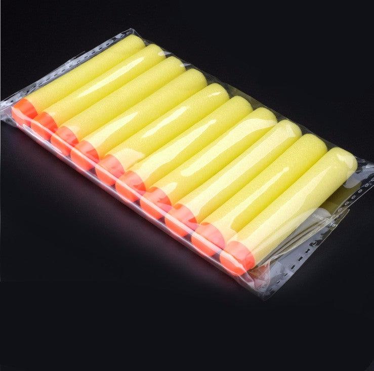 Soft Foam Nerf Elite Dart Refill Bullets 72x13mm-nerf darts-Biu Blaster-yellow-1pack-Biu Blaster