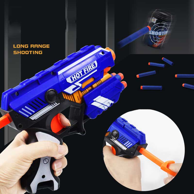 Hot Fire Blaze Storm Soft Bullet Foam Blaster Manual Kids Toy-foam blaster-Biu Blaster-Uenel