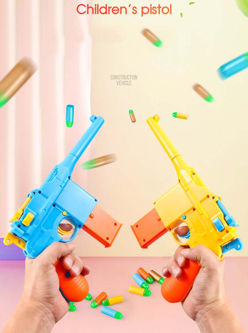 Mauser C96 Soft Bullet Blaster Kids Toy Gun-foam blaster-Biu Blaster-Uenel