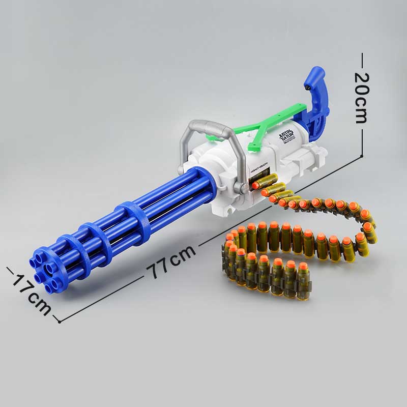 Electric Shell Ejecting Gatling Dart Blaster-foam blaster-Biu Blaster-Biu Blaster