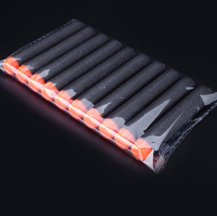 Soft Foam Nerf Elite Dart Refill Bullets 72x13mm-nerf darts-Biu Blaster-black-1pack-Biu Blaster