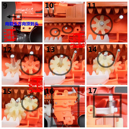Mega RotoFury Blaster Upgrade Spring-nerf part-Biu Blaster- Biu Blaster