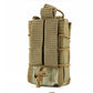 Open Top Double Decker MOLLE Tactical Mag Pouch-pouch-Biu Blaster-Biu Blaster
