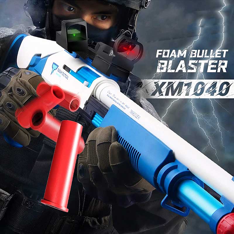 UDL XM1014 Shell Throwing Foam Dart Blaster-Kublai-Kublai
