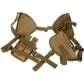 Universal Horizontal Shoulder Armpit Holster Double Mag Pouch-holster-Biu Blaster-khaki-Biu Blaster