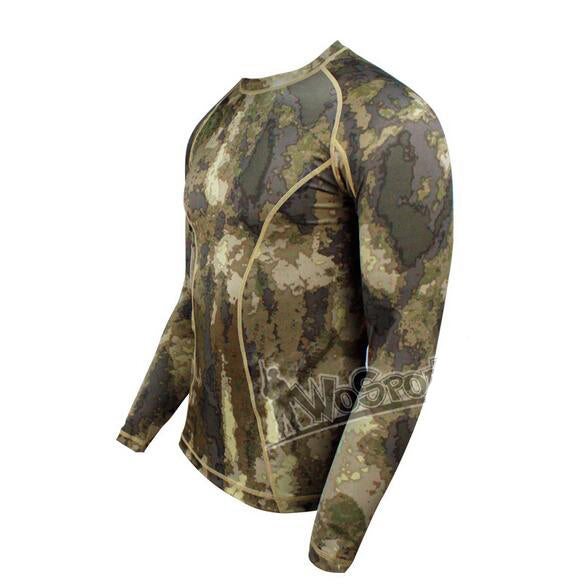 WST Camouflage PRO Tights Quick-Drying High Elastic Long-Sleeved T-shirt-clothing-Biu Blaster-Biu Blaster