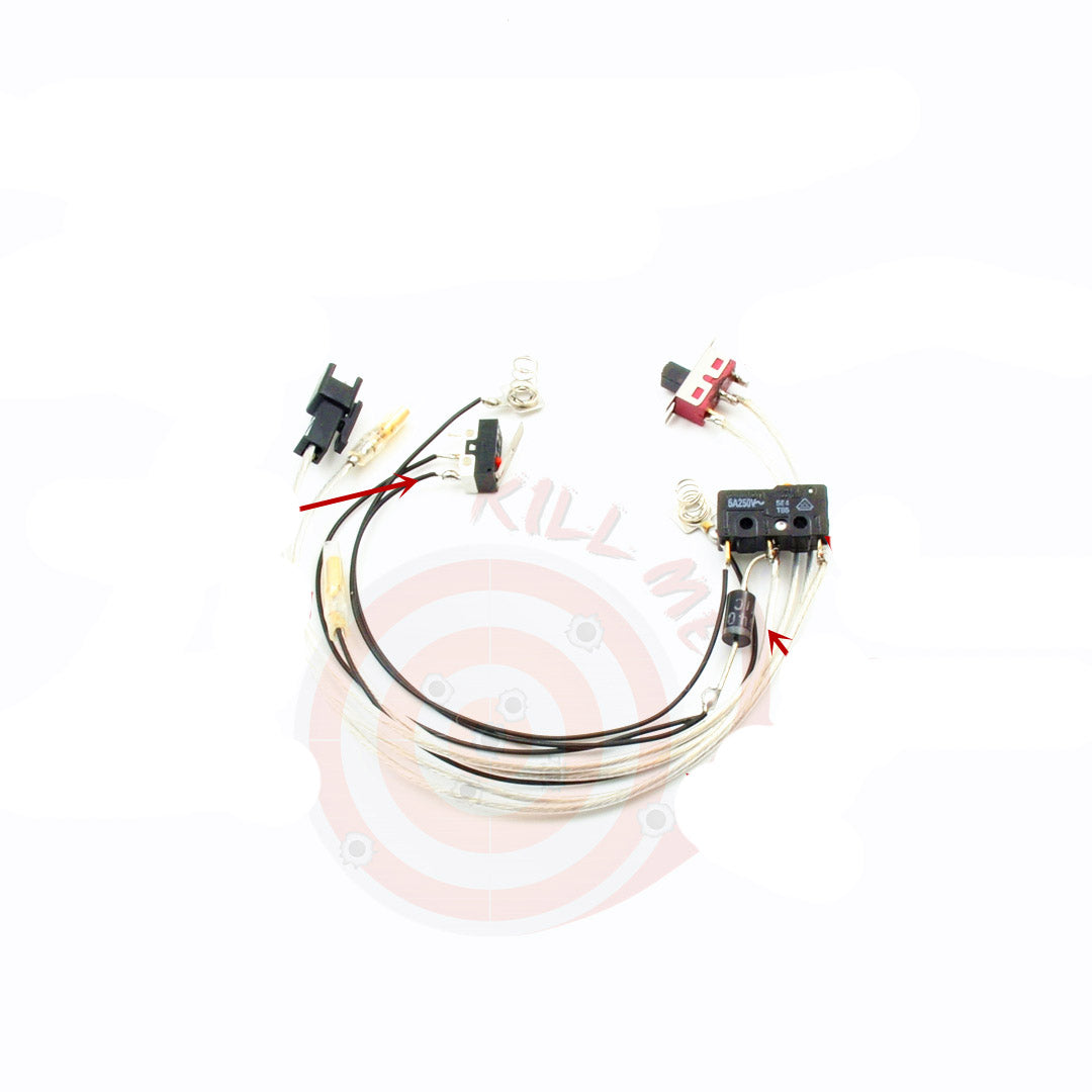 BF P90 Mag Prime Silver Plate Cable Wire