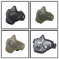 Skirmish Equipment Strike Steel Half Face Tactical Mask-玩具/游戏-Biu Blaster-Biu Blaster