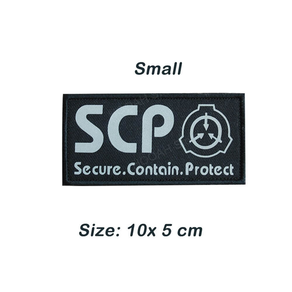 Special Containment Procedures Foundation Secure Contain Protect SCP Patches IR Badges Embroidery Applique-Tactical Accessories-Kublai-F-Kublai