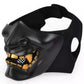 Hannya Half Face Tactical Devil Mask-玩具/游戏-Biu Blaster-Biu Blaster