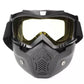 Anti-Fog Harley Motocross Goggle Tactical Mask-玩具/游戏-Biu Blaster-yellow-Biu Blaster