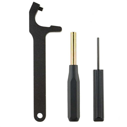 Glock Magazine Disassembly Mag Plate Removal Front Sight Installation Hex Tool
