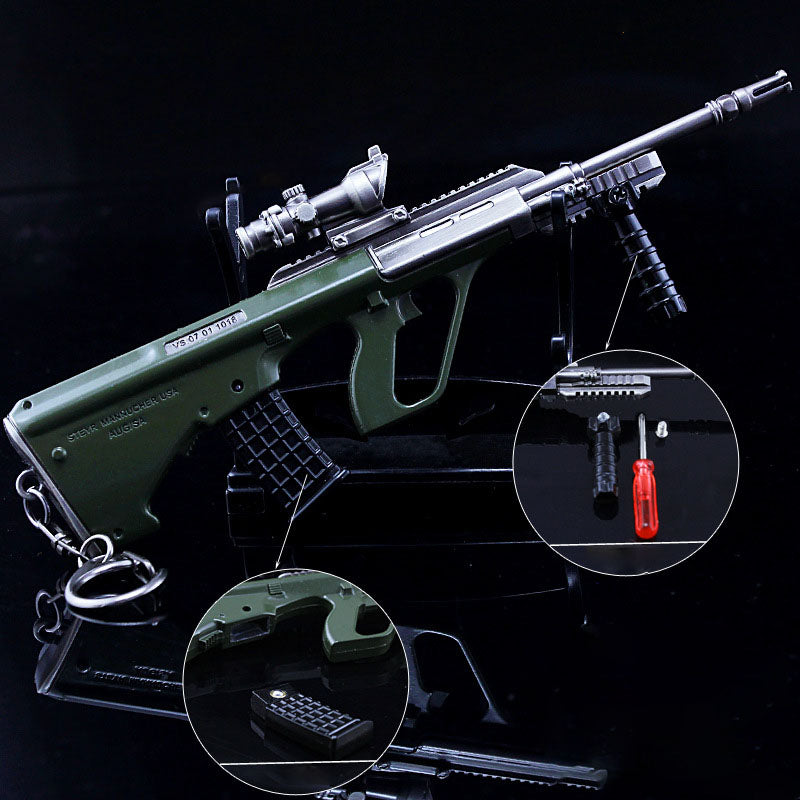 PUBG AUG Steyr Rifle Keychain-Toy Gun Keychains-Kublai-Kublai