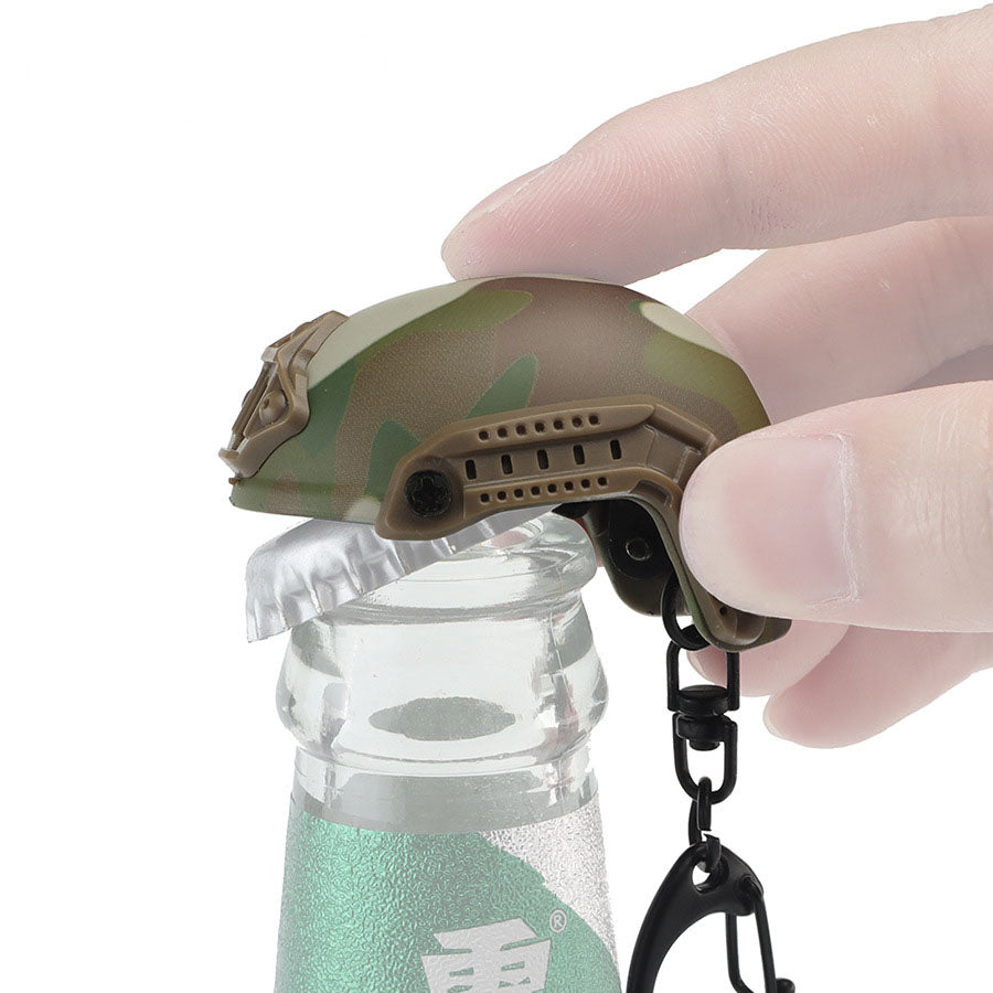 Helmet Keychain Bottle Opener-Toy Gun Keychains-Kublai-Kublai