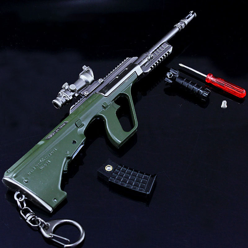 PUBG AUG Steyr Rifle Keychain-Toy Gun Keychains-Kublai-Kublai