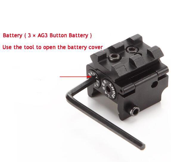 JG11 Mini Red Dot Laser Sight-Scopes & Sights-Kublai-Kublai