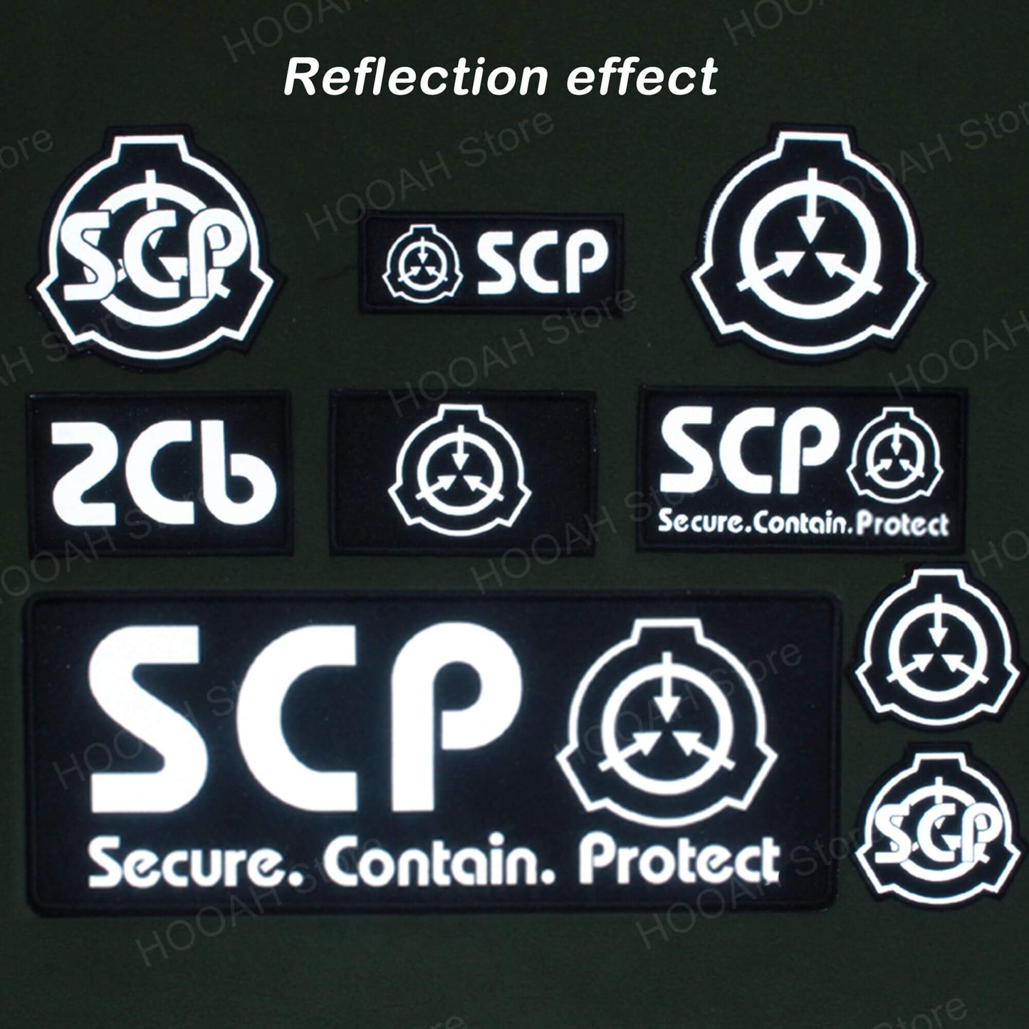 Special Containment Procedures Foundation Secure Contain Protect SCP Patches IR Badges Embroidery Applique-Tactical Accessories-Kublai-Kublai