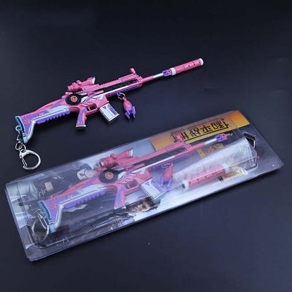 PUBG SCAR-L Dream Rocket Keychain-Toy Gun Keychains-Kublai-Kublai
