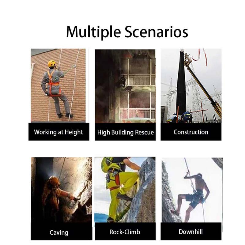 Aerial Work Safety Belt Construction Protection High-altitude Rock Climbing Outdoor Expand Training Full Body Harness Safe Rope-Tactical Accessories-Kublai-Kublai