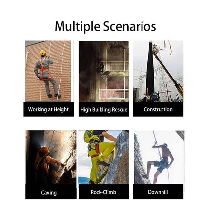 Aerial Work Safety Belt Construction Protection High-altitude Rock Climbing Outdoor Expand Training Full Body Harness Safe Rope-Tactical Accessories-Kublai-Kublai