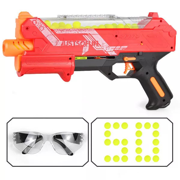 New K3 softball gun Super high capacity toy gun-foam blaster-Biu Blaster-red- Biu Blaster