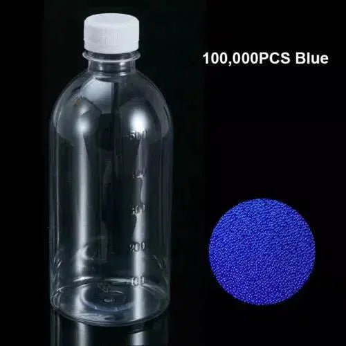 40000/100000pcs 7-8MM Hardened Coloured Gel Balls-gel balls-Biu Blaster-100000pcs-blue-Biu Blaster