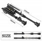 Adjustable Metal Tactical Rilfe Bipod 6''-9''-Tactical Accessories-Kublai-Kublai