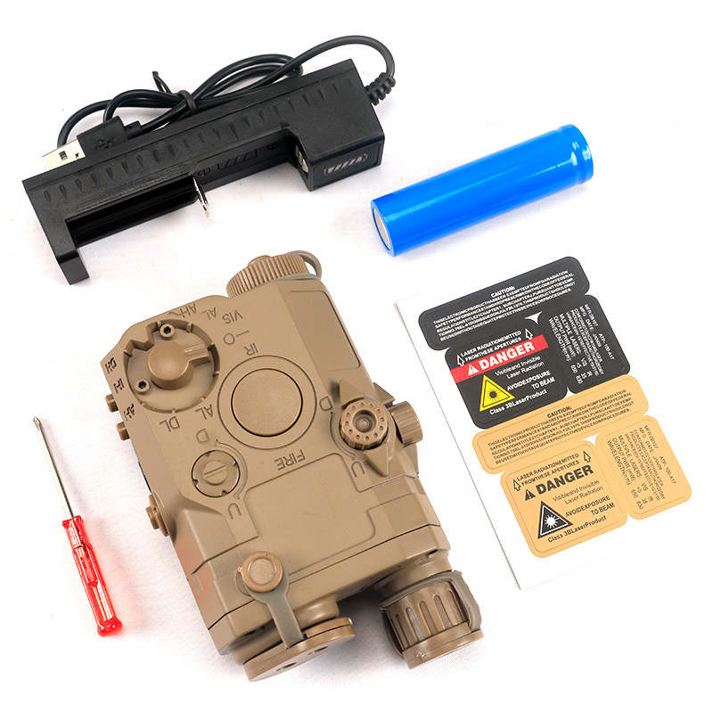 PEQ-15 Aiming IR Illuminator Green Laser Flashlight-Scopes & Sights-Kublai-tan-Kublai