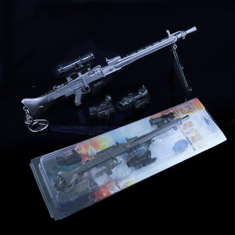 PUBG MG3 Machine Gun Keychain-Toy Gun Keychains-Kublai-Kublai