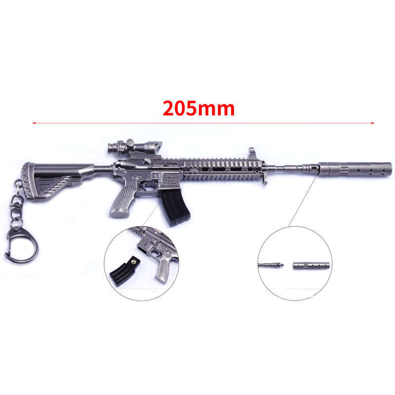 PUBG M416 Metal Keychain
