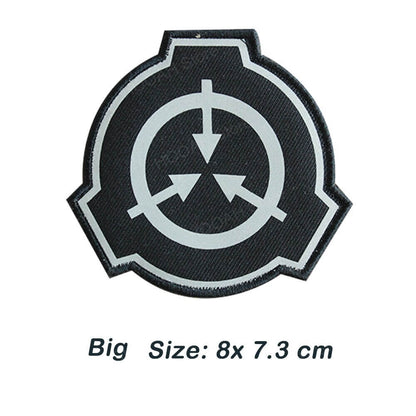 Special Containment Procedures Foundation Secure Contain Protect SCP Patches IR Badges Embroidery Applique-Tactical Accessories-Kublai-J-Kublai